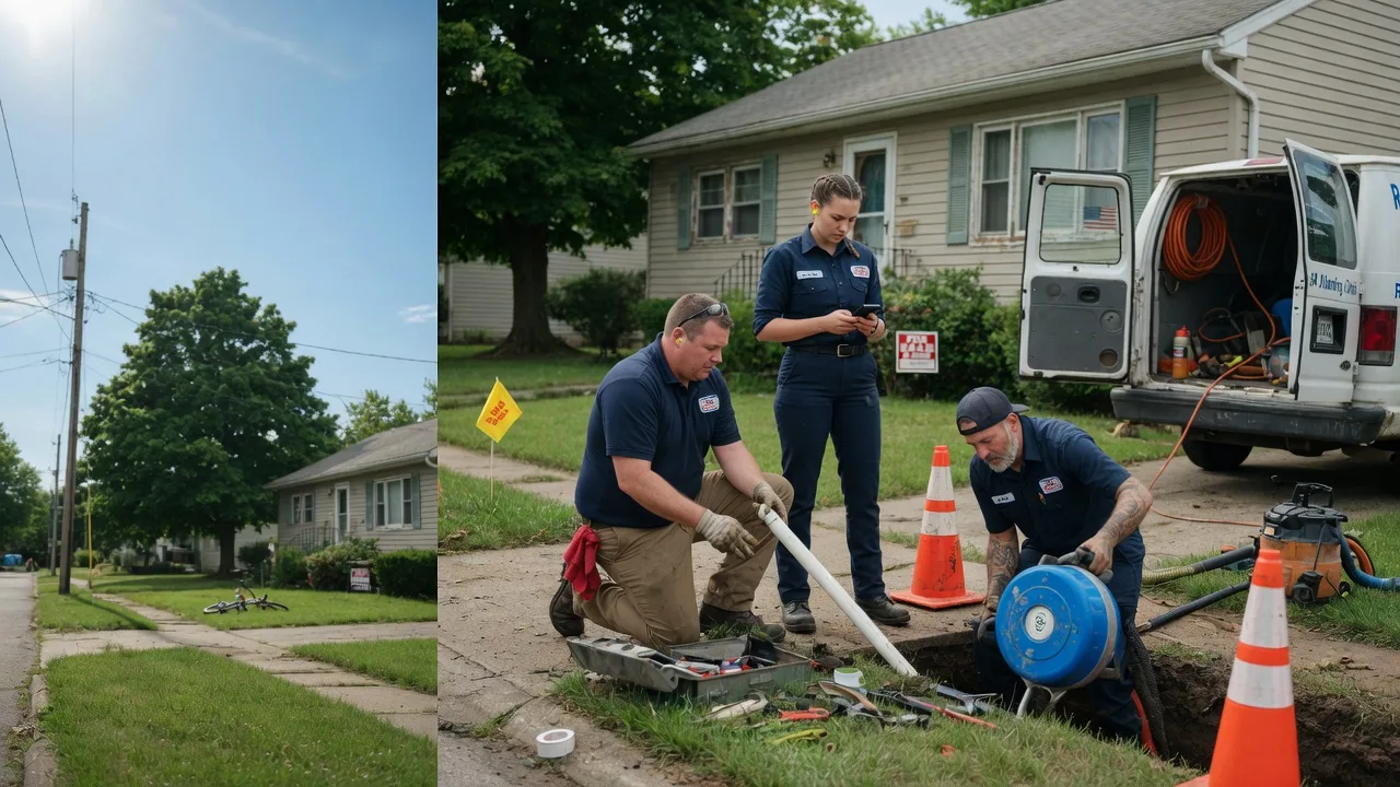 Sewer Line Repair in Liverpool, IL near me